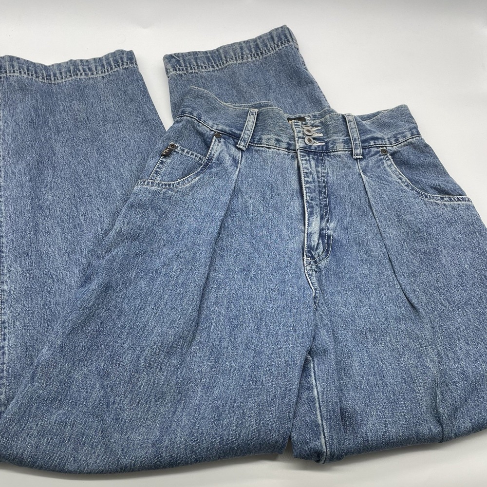 Vintage GX  Women's Jeans Baggy Wide Leg Y2K ‎ 90's Size 7/8